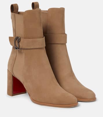 CL Chelsea Booty suede ankle boots | Christian Louboutin