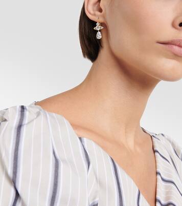 Ohrringe Orb mit Kristallen | Vivienne Westwood