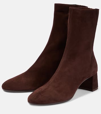 Saint Honore suede ankle boots | Aquazzura
