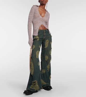 Balius leather slingback mules | Acne Studios