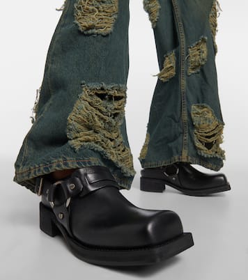 Balius leather slingback mules | Acne Studios