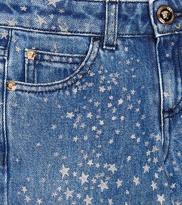 Printed flared jeans | Versace Kids