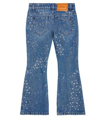 Printed flared jeans | Versace Kids