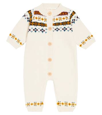 Baby Noe wool-blend jumpsuit | Louise Misha