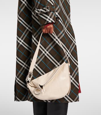 Knight Small leather shoulder bag | Burberry