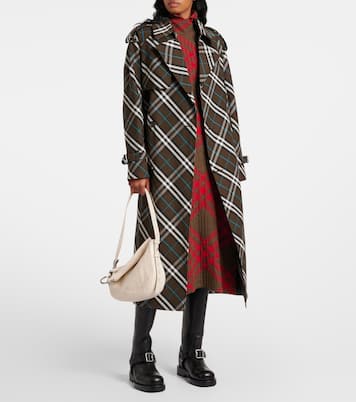 Knight Small leather shoulder bag | Burberry