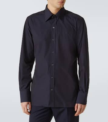Cotton poplin shirt | Tom Ford