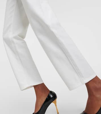 Jeans rectos de tiro alto | Balmain