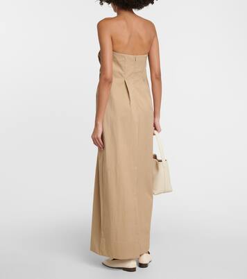 Maxikleid aus einem Baumwollgemisch | CO