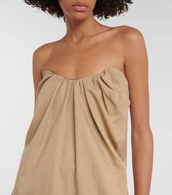 Maxikleid aus einem Baumwollgemisch | CO