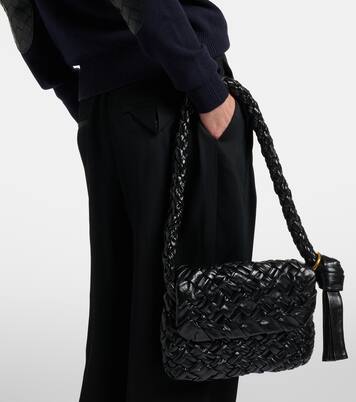 Schultertasche Kalimero Città aus Leder | Bottega Veneta