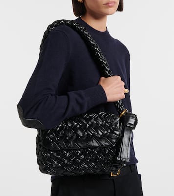 Schultertasche Kalimero Città aus Leder | Bottega Veneta