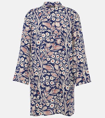 Floral silk tunic | Loro Piana