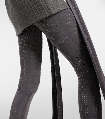 Verzierte Strumpfhose aus Jersey | Alex Perry