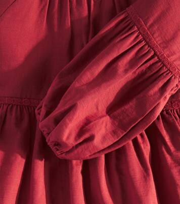 Manola tiered cotton dress | C'era Una Volta