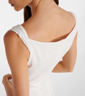 Bridal Panther gathered corset dress | Vivienne Westwood