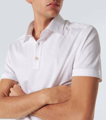 Cotton polo shirt | Kiton