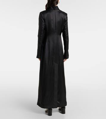 Abito lungo in raso | MM6 Maison Margiela