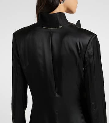 Abito lungo in raso | MM6 Maison Margiela