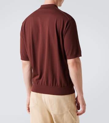 Cotton polo shirt | Auralee