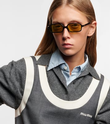 Lunettes de soleil Miu Regard rectangulaires | Miu Miu