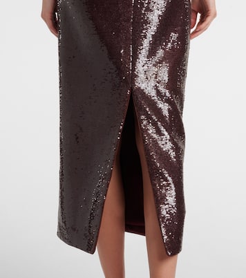 Midirock mit Pailletten | Roland Mouret