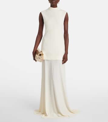 Turtleneck maxi dress | Jil Sander