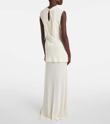 Turtleneck maxi dress | Jil Sander