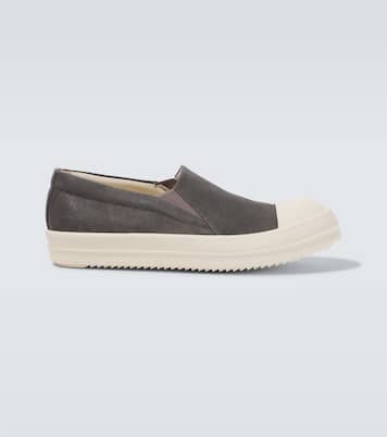 Boat denim slip-on sneakers | Rick Owens