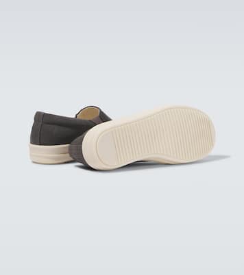 Boat denim slip-on sneakers | Rick Owens
