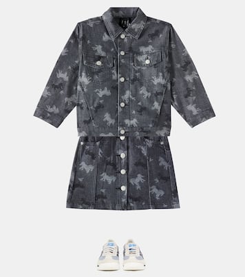 Bera jacquard denim skirt | Molo