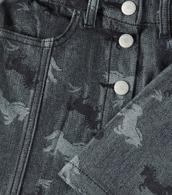 Bera jacquard denim skirt | Molo