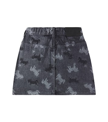 Bera jacquard denim skirt | Molo