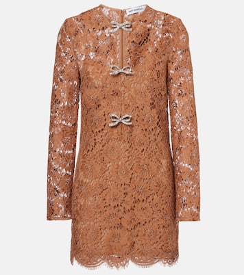 Robe en dentelle à ornements | Self-Portrait