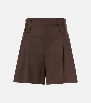 Bermuda-Shorts Monili aus einem Wollgemisch | Brunello Cucinelli