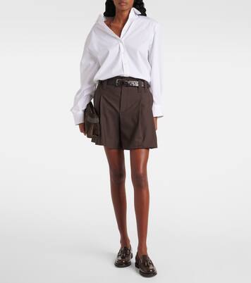Bermuda-Shorts Monili aus einem Wollgemisch | Brunello Cucinelli