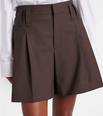 Bermuda-Shorts Monili aus einem Wollgemisch | Brunello Cucinelli