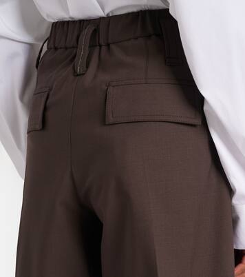 Bermuda-Shorts Monili aus einem Wollgemisch | Brunello Cucinelli