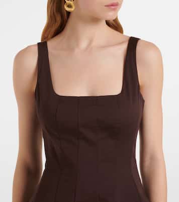 Robe Wells en coton | Staud