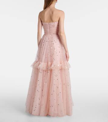 Robe longue à sequins | Jenny Packham