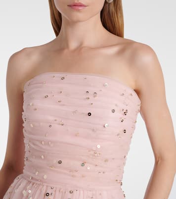 Robe longue à sequins | Jenny Packham