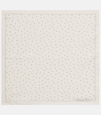 Polka-dot silk scarf | Magda Butrym