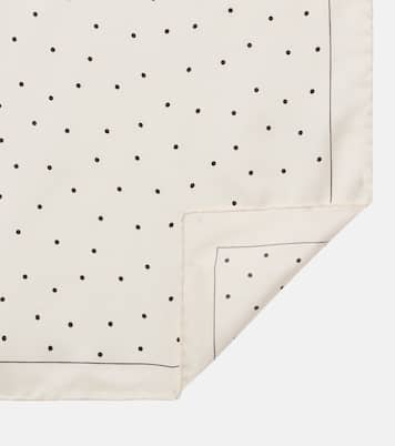 Polka-dot silk scarf | Magda Butrym