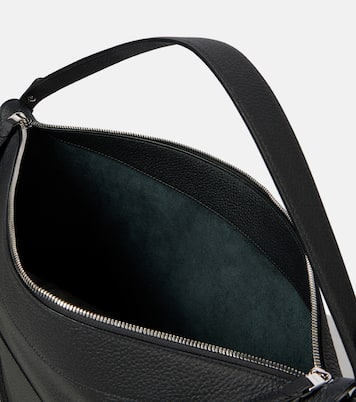 Schultertasche Pin Swing XL aus Leder | Delvaux