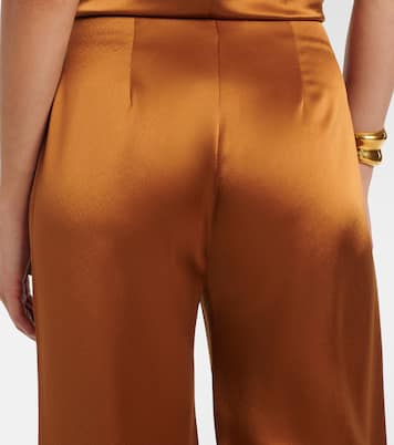 Weite Hose Sister Moon aus Satin | Galvan