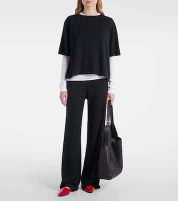 Rubie cotton and cashmere T-shirt | Lisa Yang