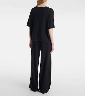 Rubie cotton and cashmere T-shirt | Lisa Yang