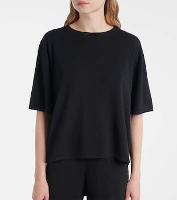 Rubie cotton and cashmere T-shirt | Lisa Yang