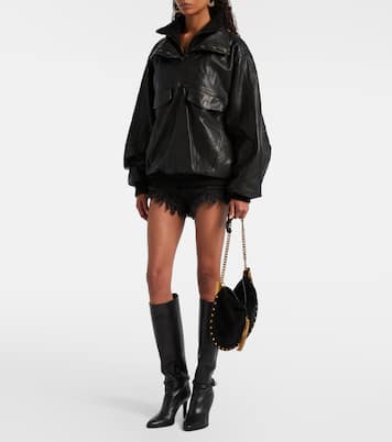 Oversize-Lederjacke Dorry | Isabel Marant