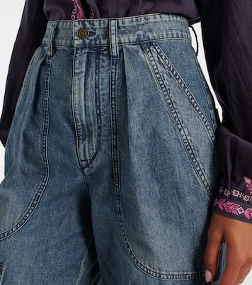 High-Rise Cargo-Jeans Nayla | Marant Etoile